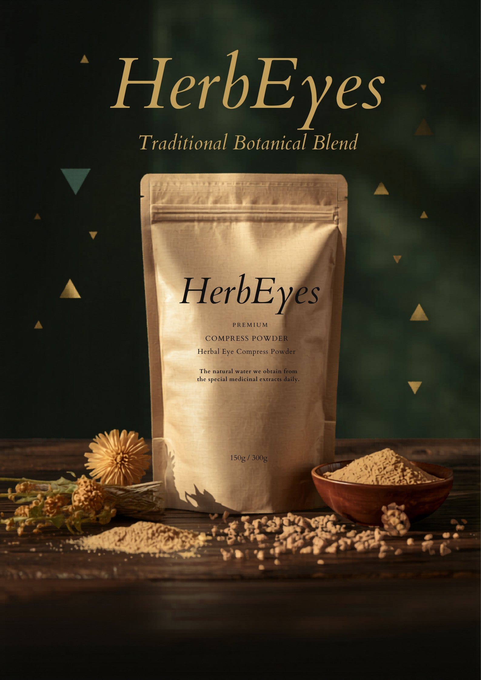 HerbEyes Traditional Botanical Eye Compress Powder